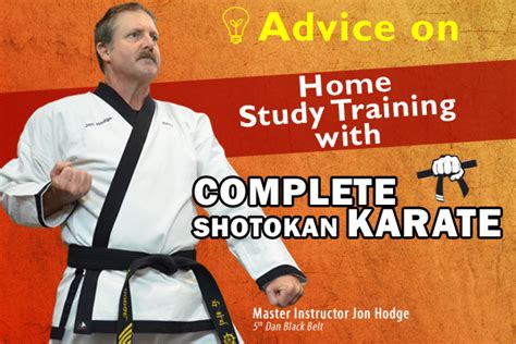 Our curriculum has all been created and organized to give you the opportunity to study at your convenience. . Karate home study